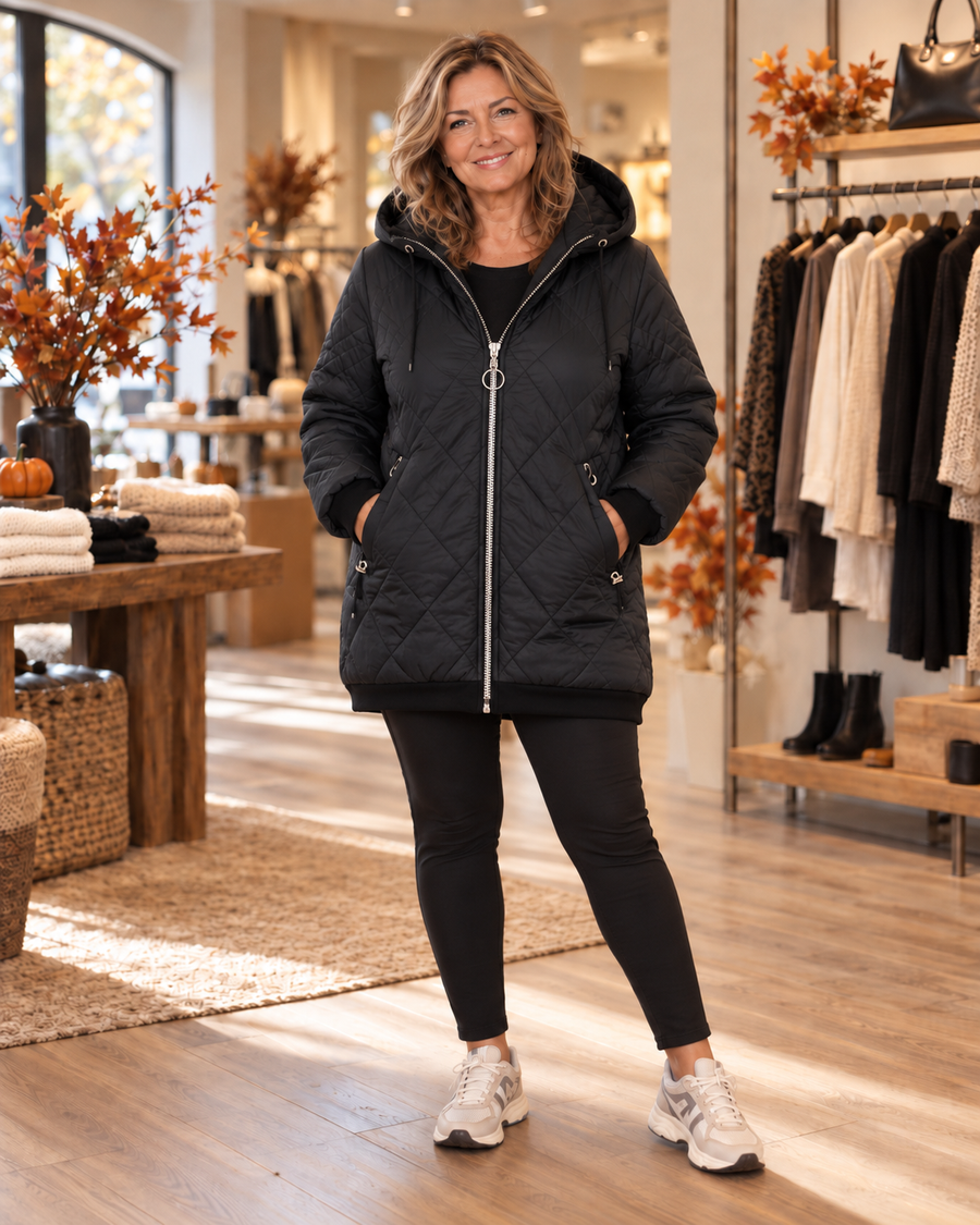 Harper™ | Quilted Hooded Winter Jacket