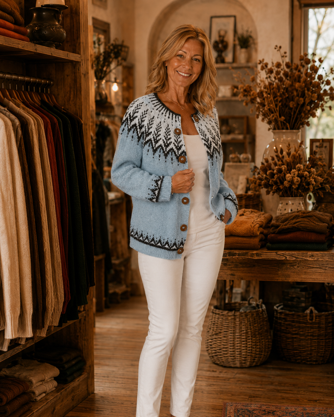 Marilyn | Vintage Knit Cardigan