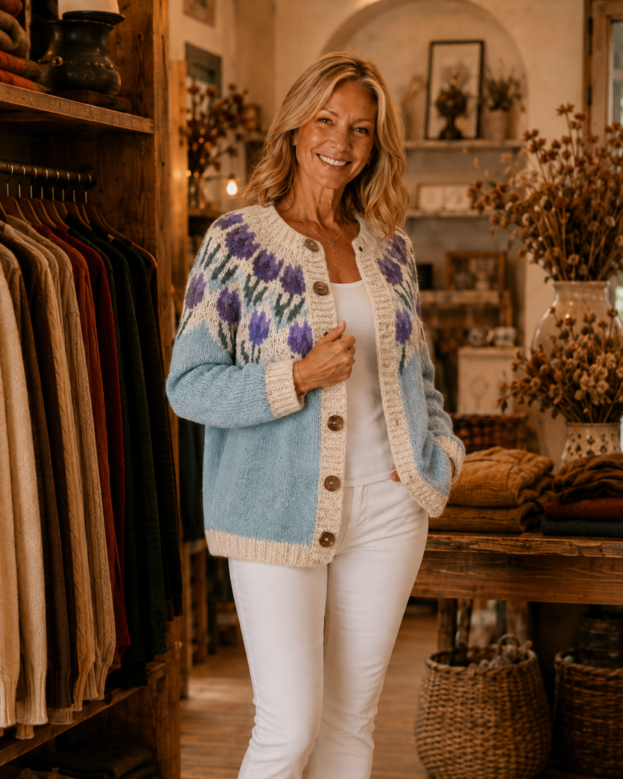 Betty | Vintage Knit Cardigan
