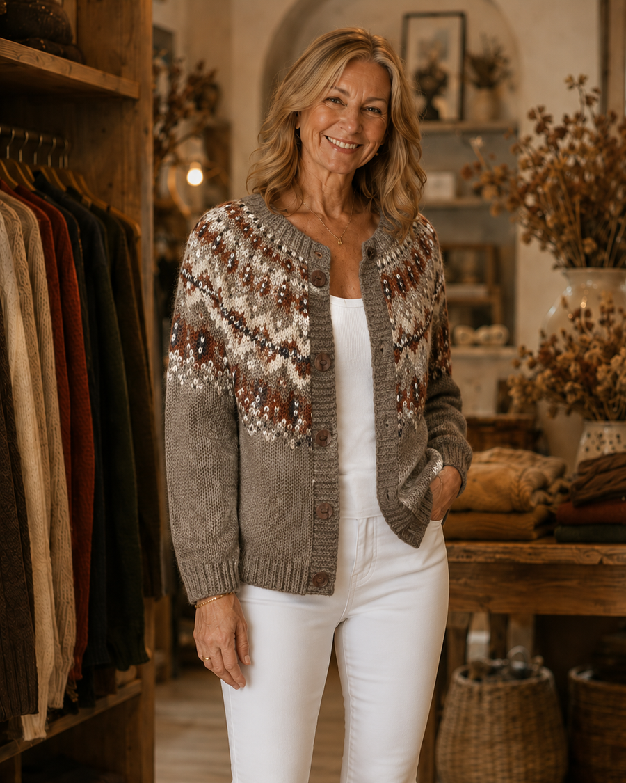 Gloria | Vintage Knit Cardigan