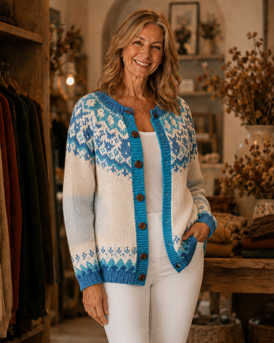 Helen | Vintage Knit Cardigan