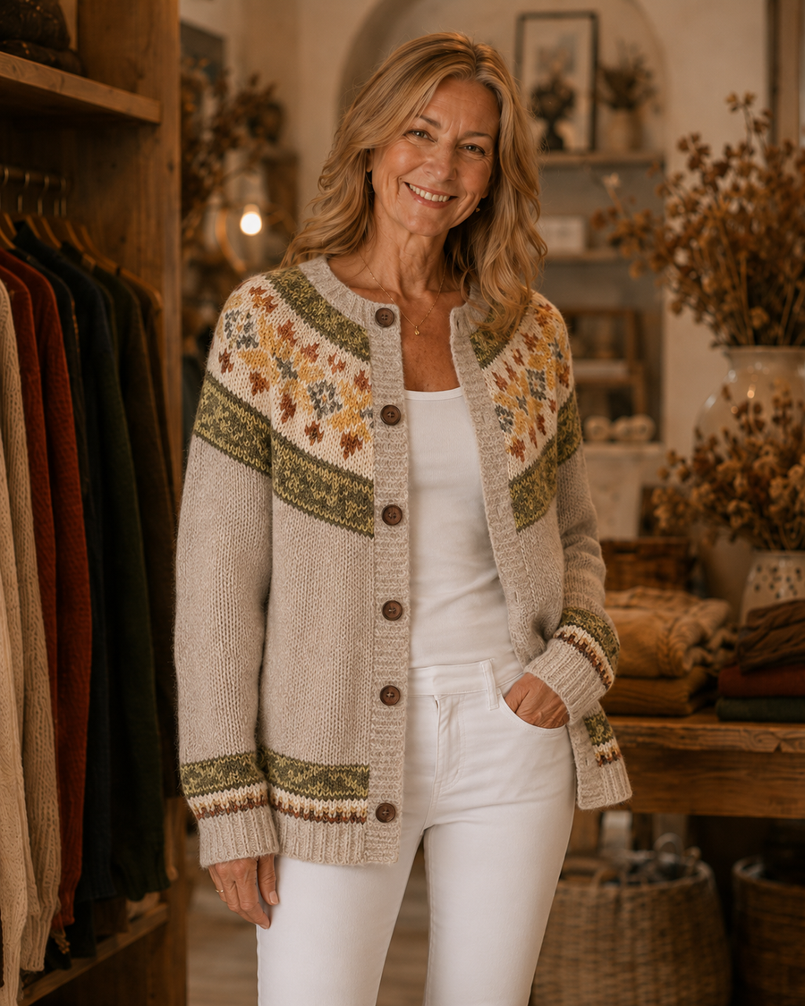Catherine | Vintage Knit Cardigan