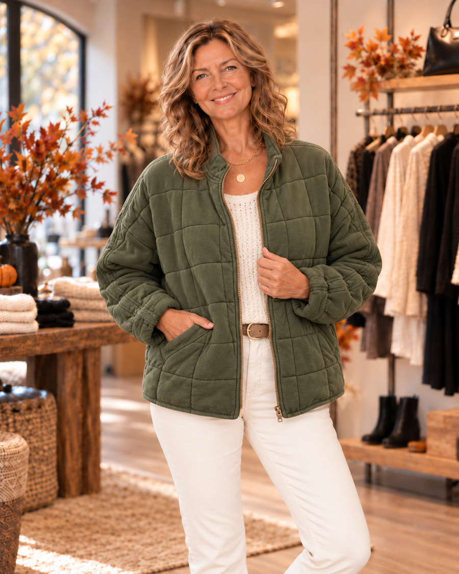Ember™ | Oversized Quilted Jacket