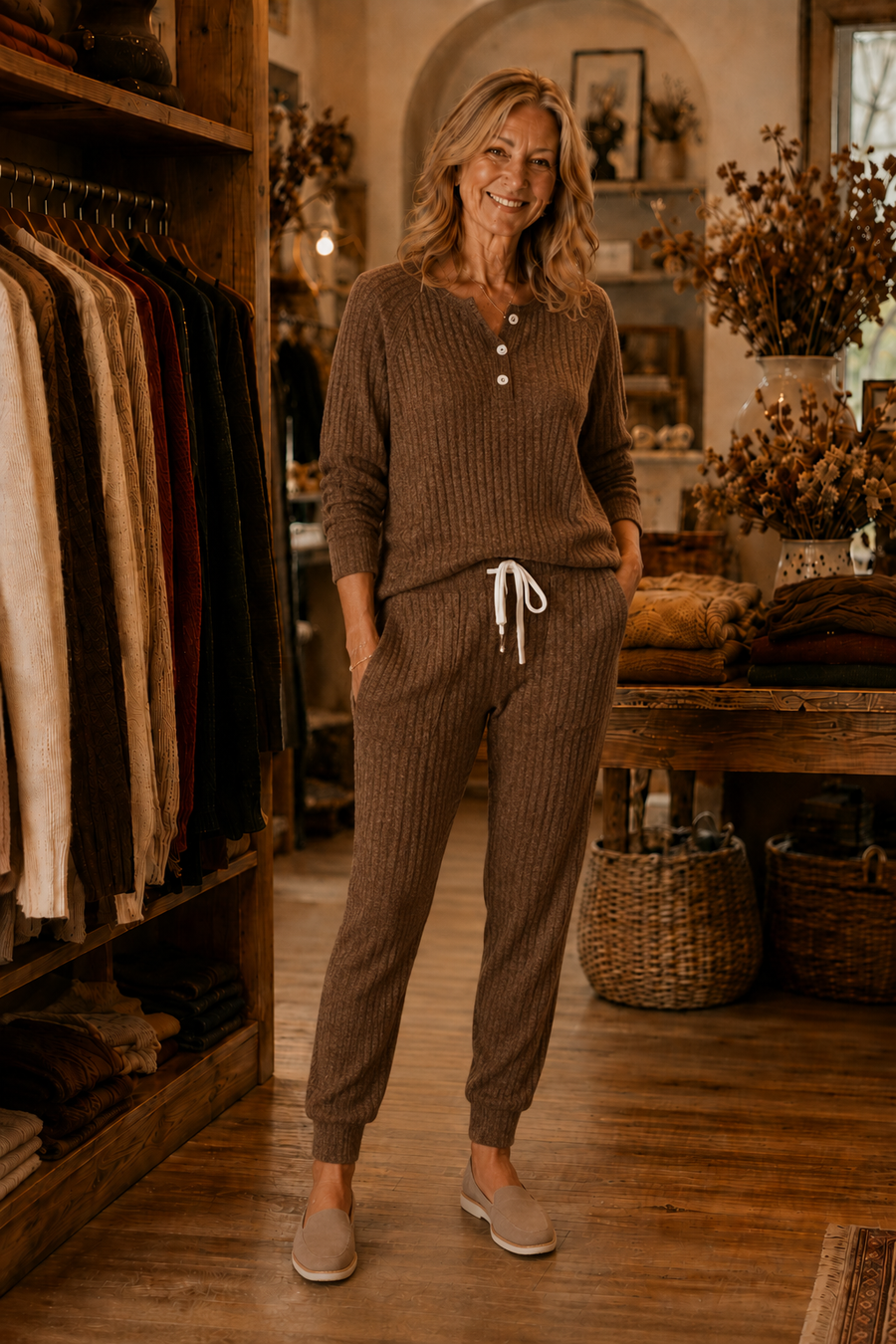 SONJA | RELAXED DRAWSTRING TWO-PIECE SET