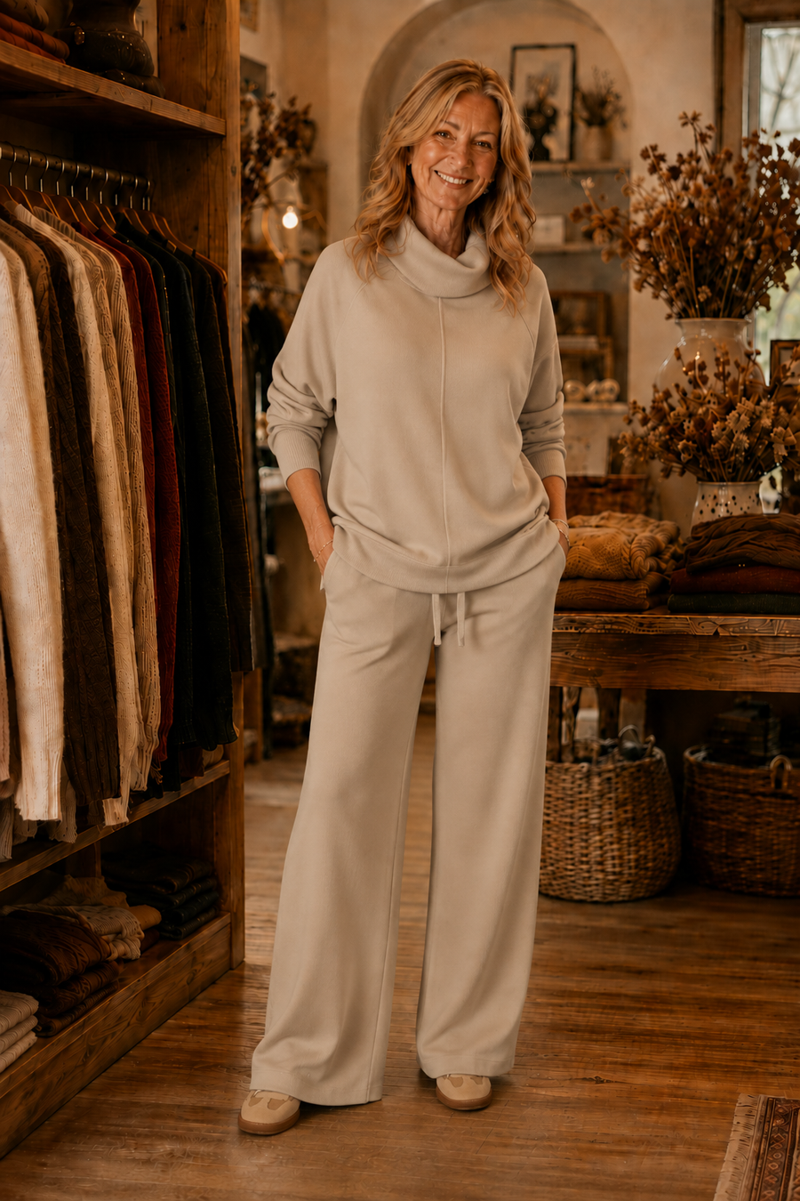 SANDY | BREATHABLE KNIT TWO-PIECE SET