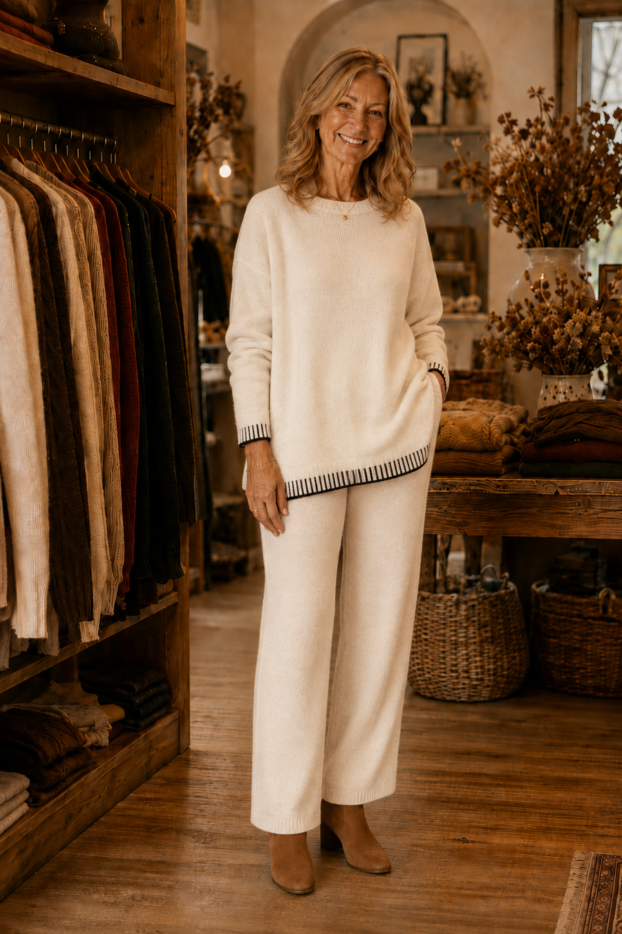 KIERA | OVERSIZED WOMEN'S LOUNGEWEAR SET