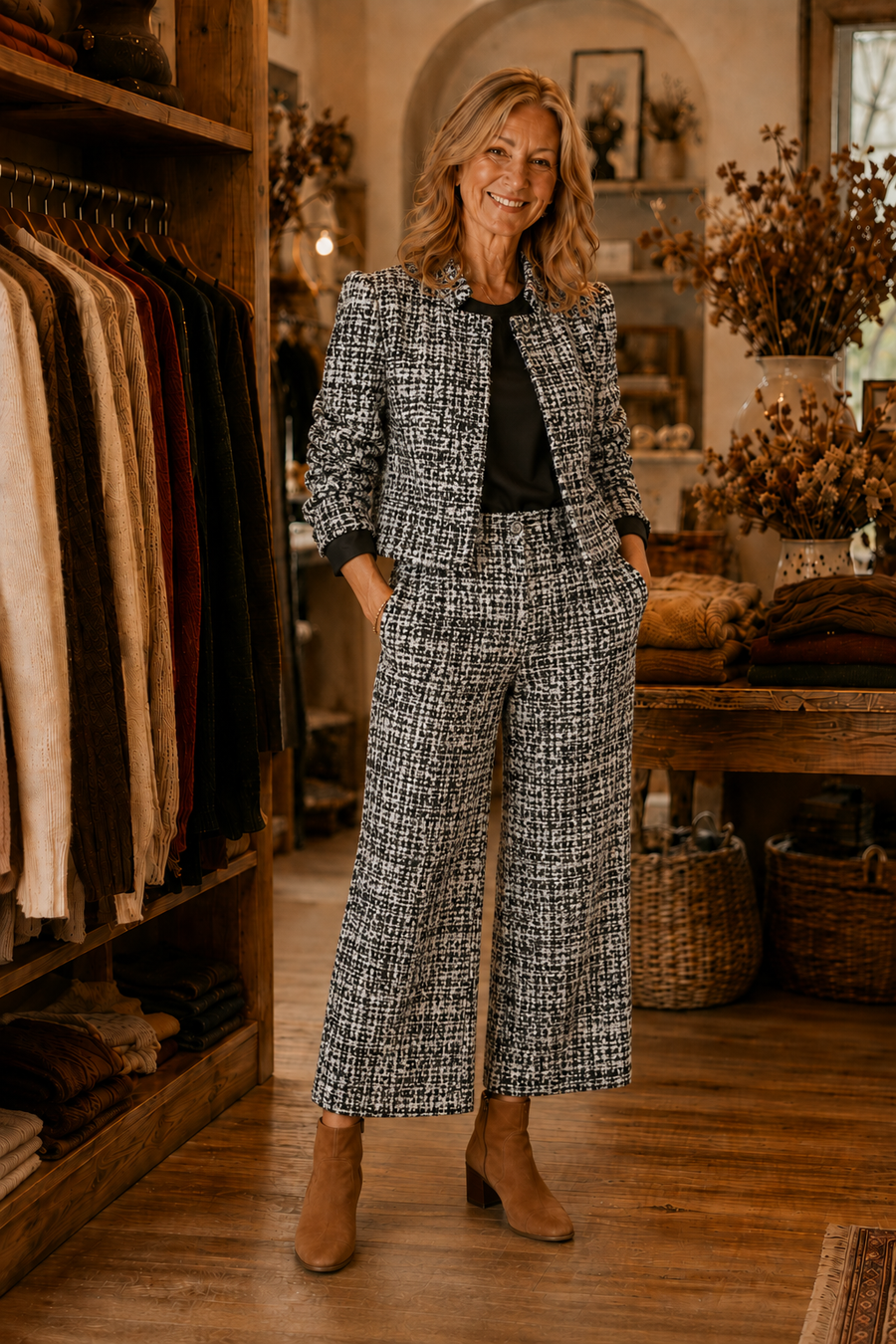 LUCÍA | TWEED TWO-PIECE SET