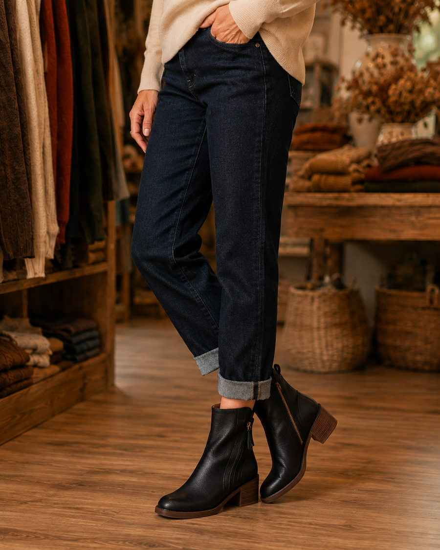 Myriam™ Premium Leather Ankle Boots