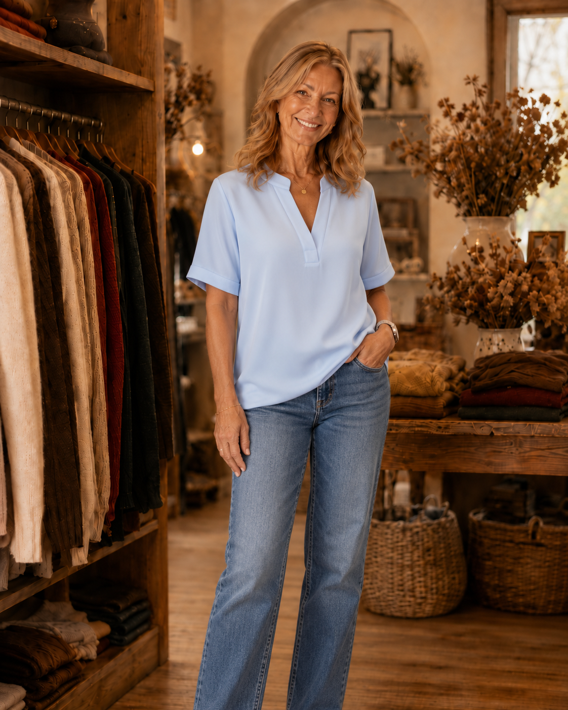 Lunvessa | Short Sleeve Relaxed Fit Shirt