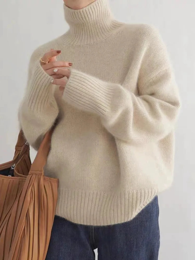 Camille | Relaxed turleneck Sweater