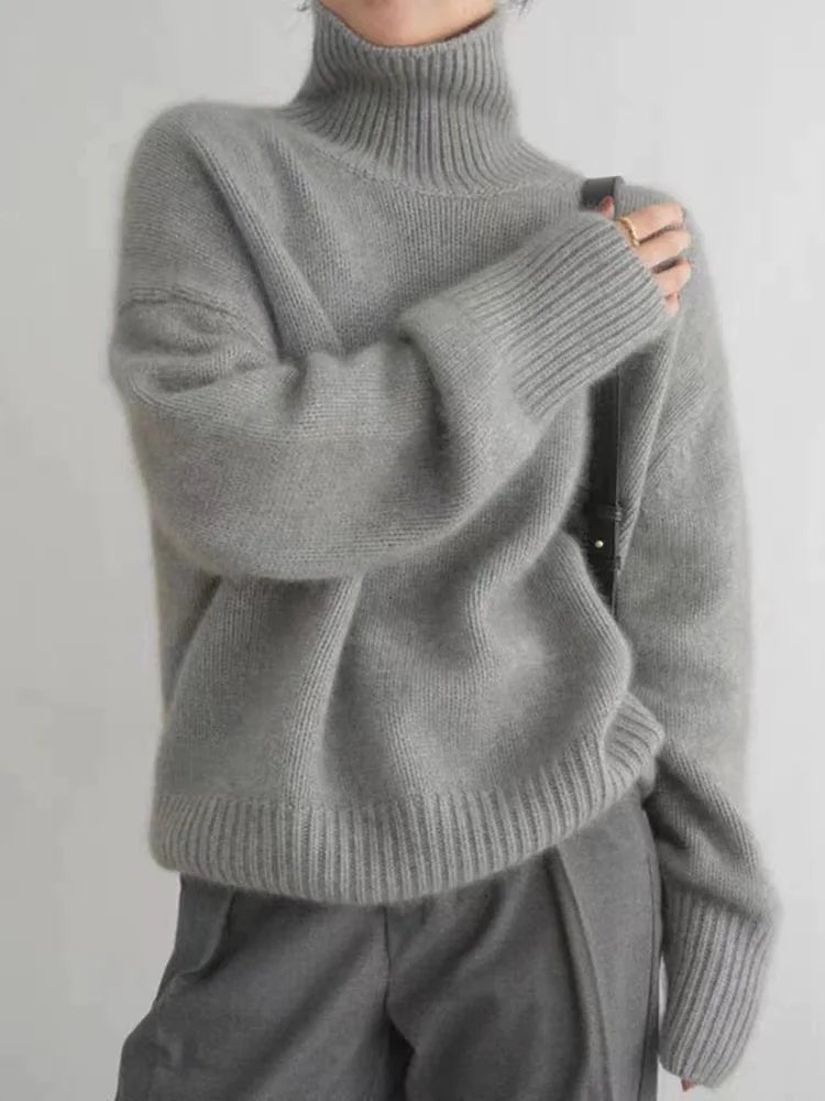 Camille | Relaxed turleneck Sweater