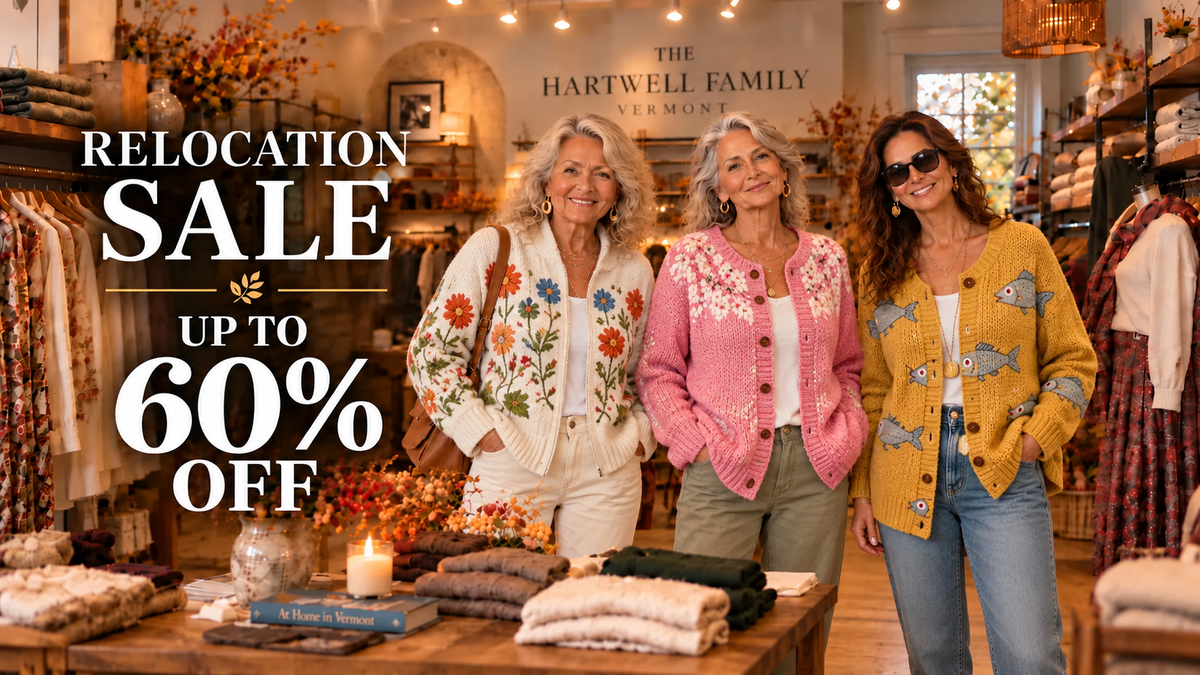 Our Relocation Sale: A New Chapter In Vermont