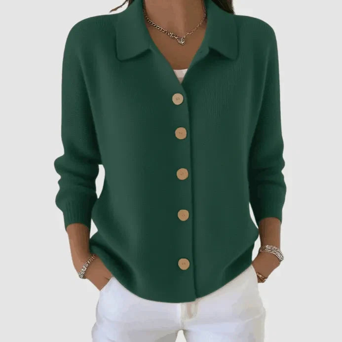 Riah™ Button-Up Knit Cardigan