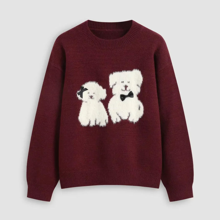 Poppy | Sweet Bow Puppy Sweater