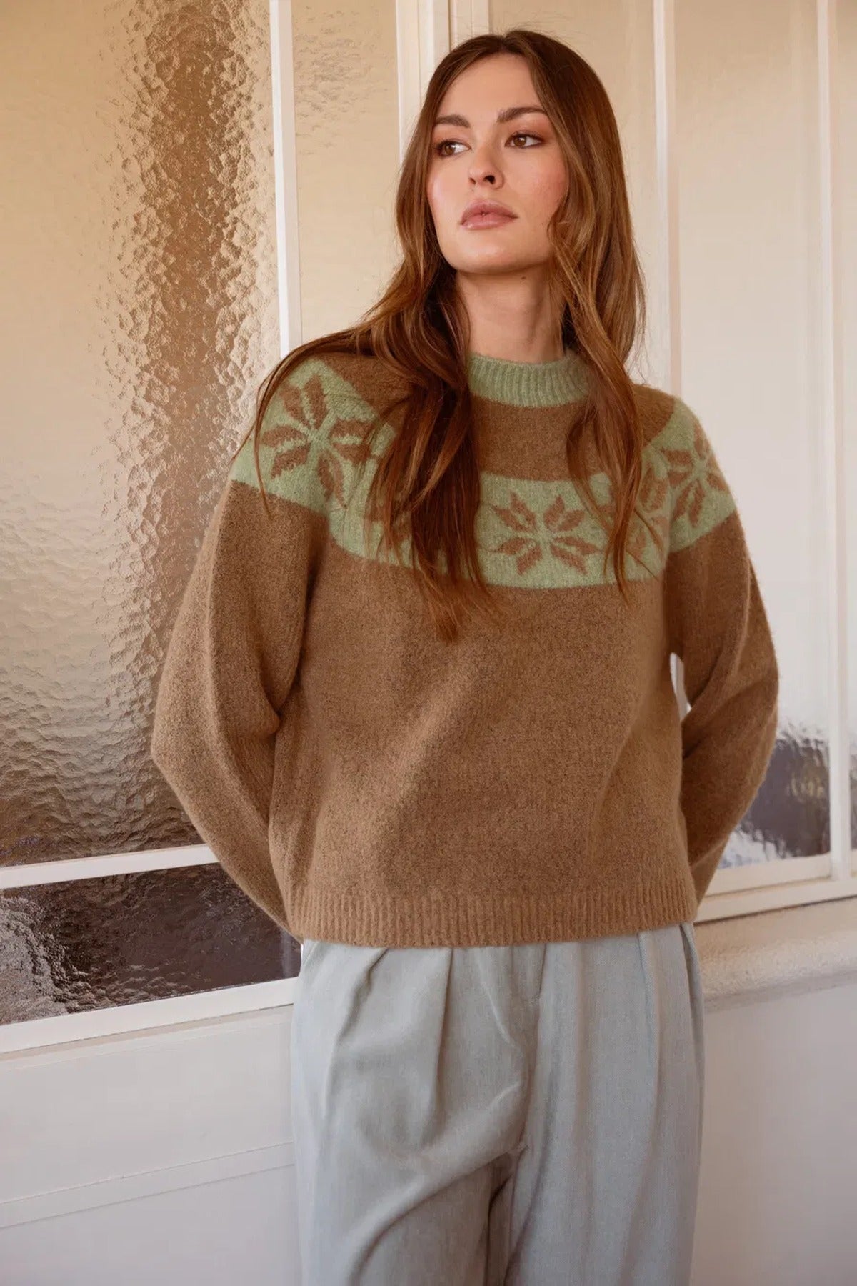 Milena™ | Relaxed Textured Knit Sweater