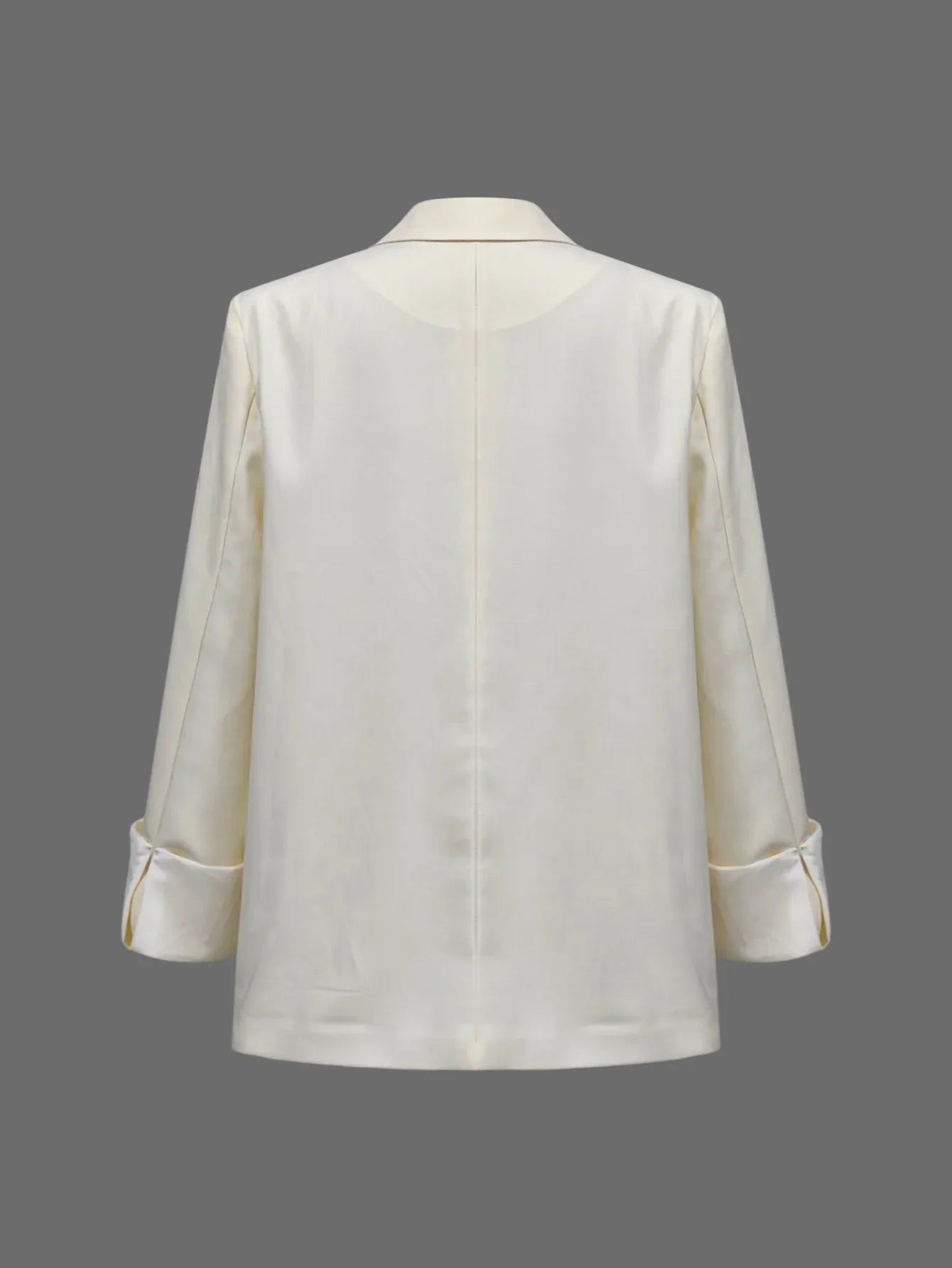 Casual Suit Jacket – Stylish Color-Blocked Design for Effortless Commuting