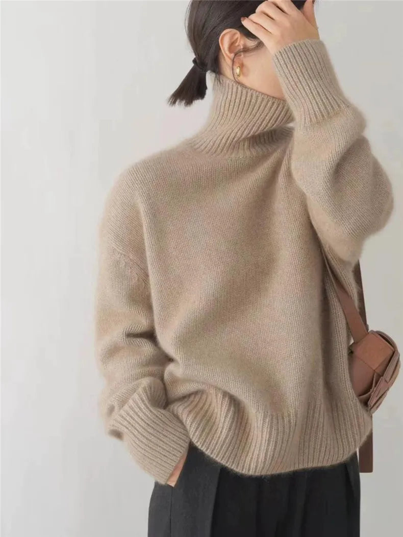 Camille | Relaxed turleneck Sweater