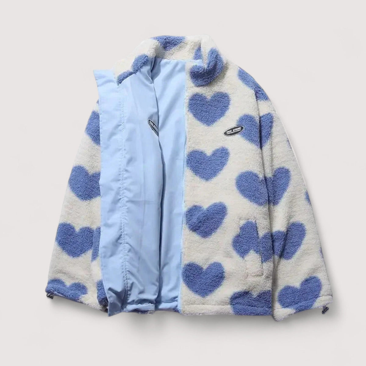 Everly™ | Reversible Heart Print Jacket