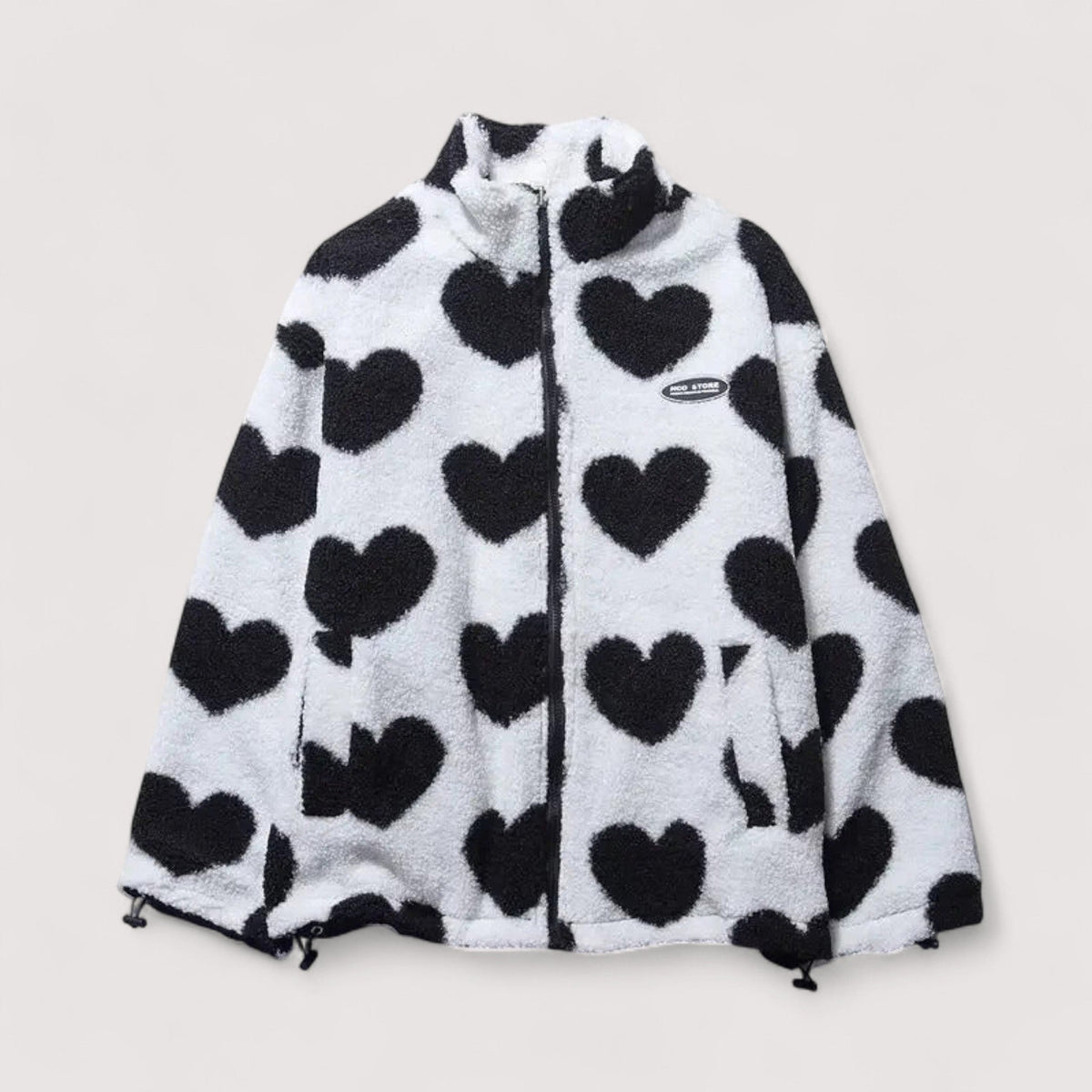 Everly™ | Reversible Heart Print Jacket