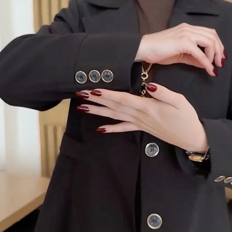 Lady Luxe™ Velvet-Lined Statement Coat