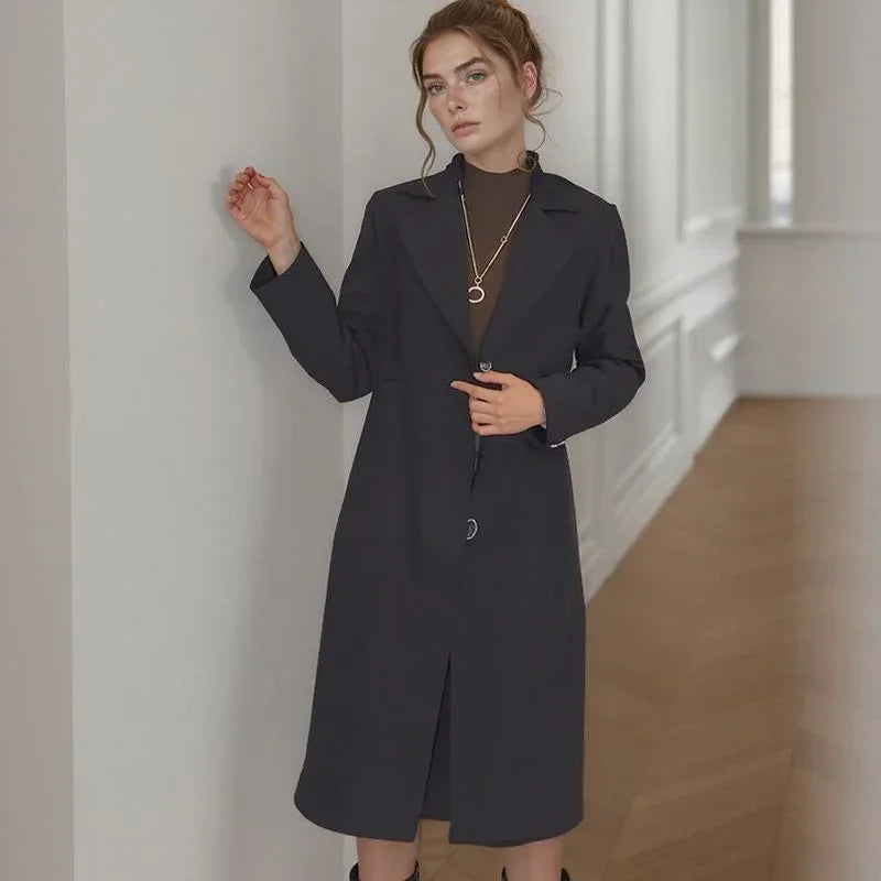 Lady Luxe™ Velvet-Lined Statement Coat