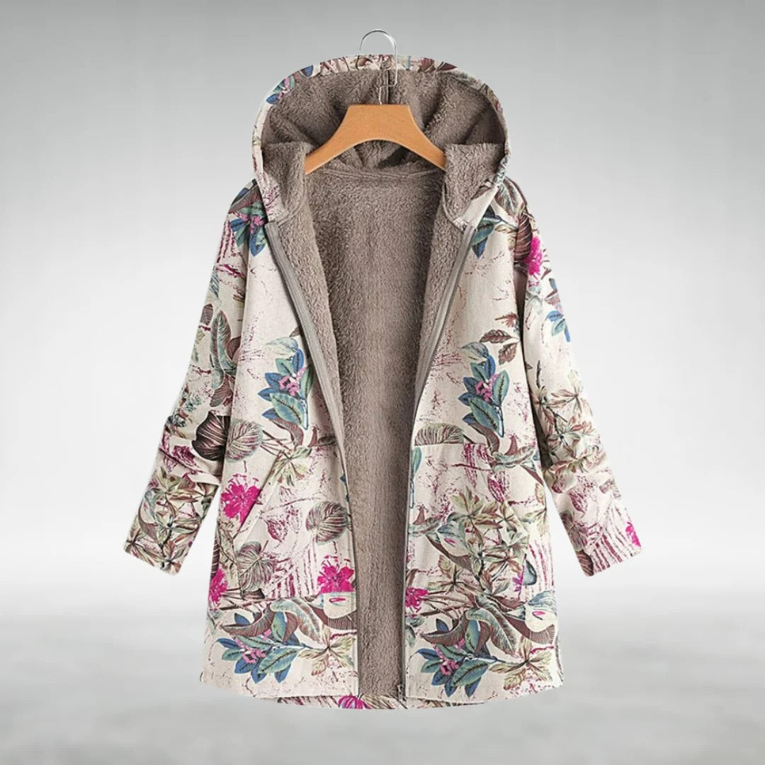 Melvaris™ Floral Print Fleece Jacket