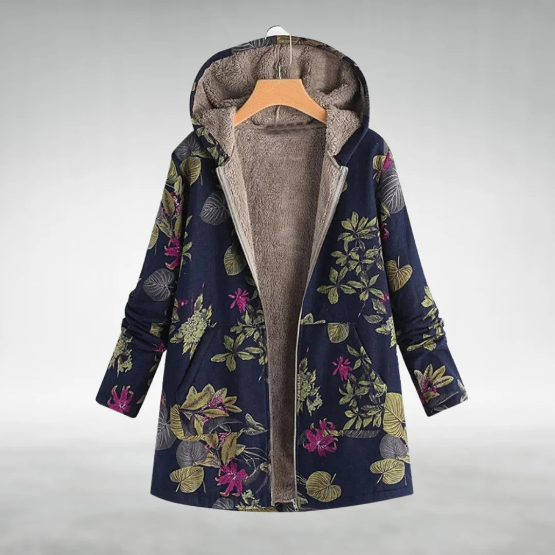 Melvaris™ Floral Print Fleece Jacket