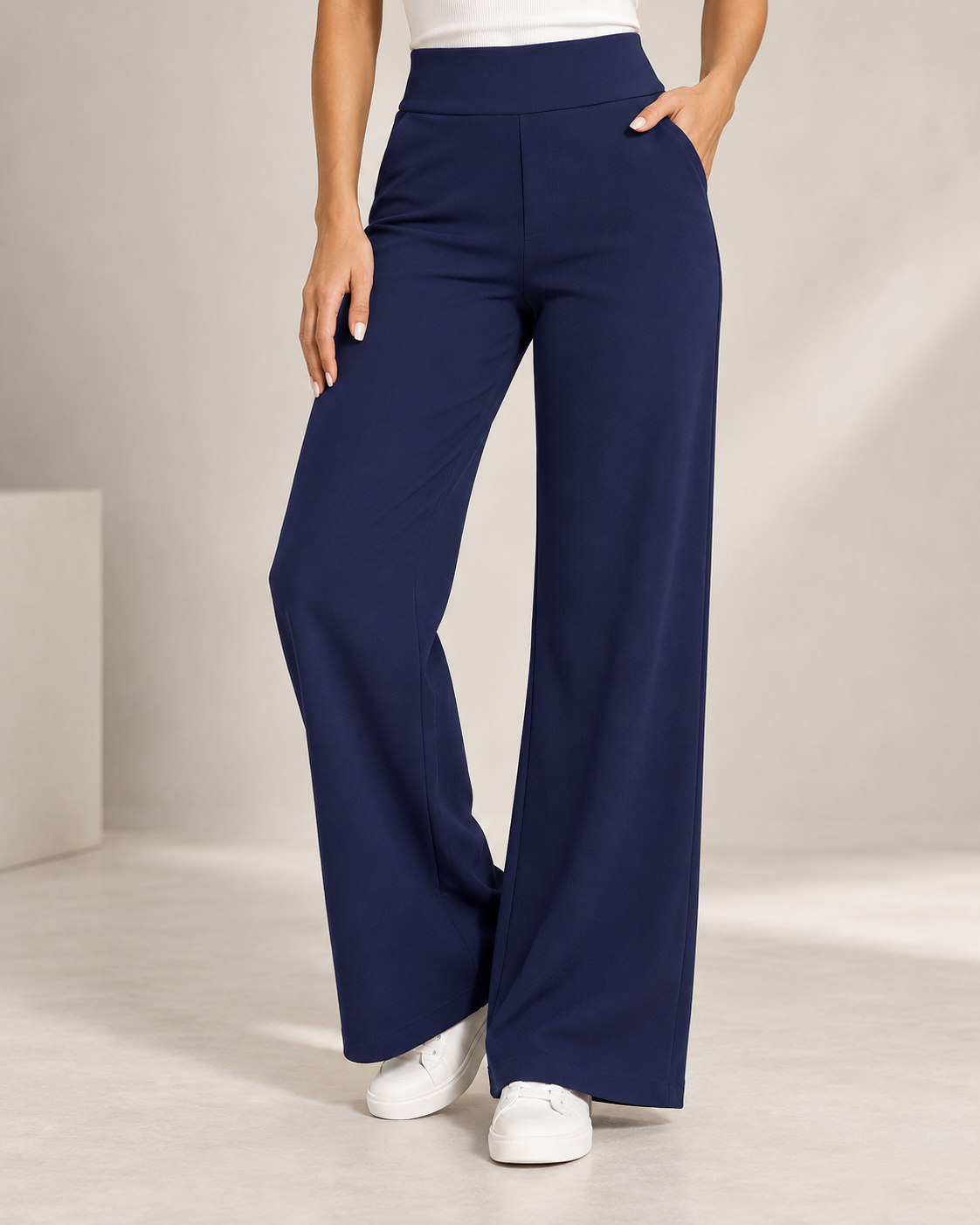 Lize™ | Comfortable Stretch Trousers With Wide Legs