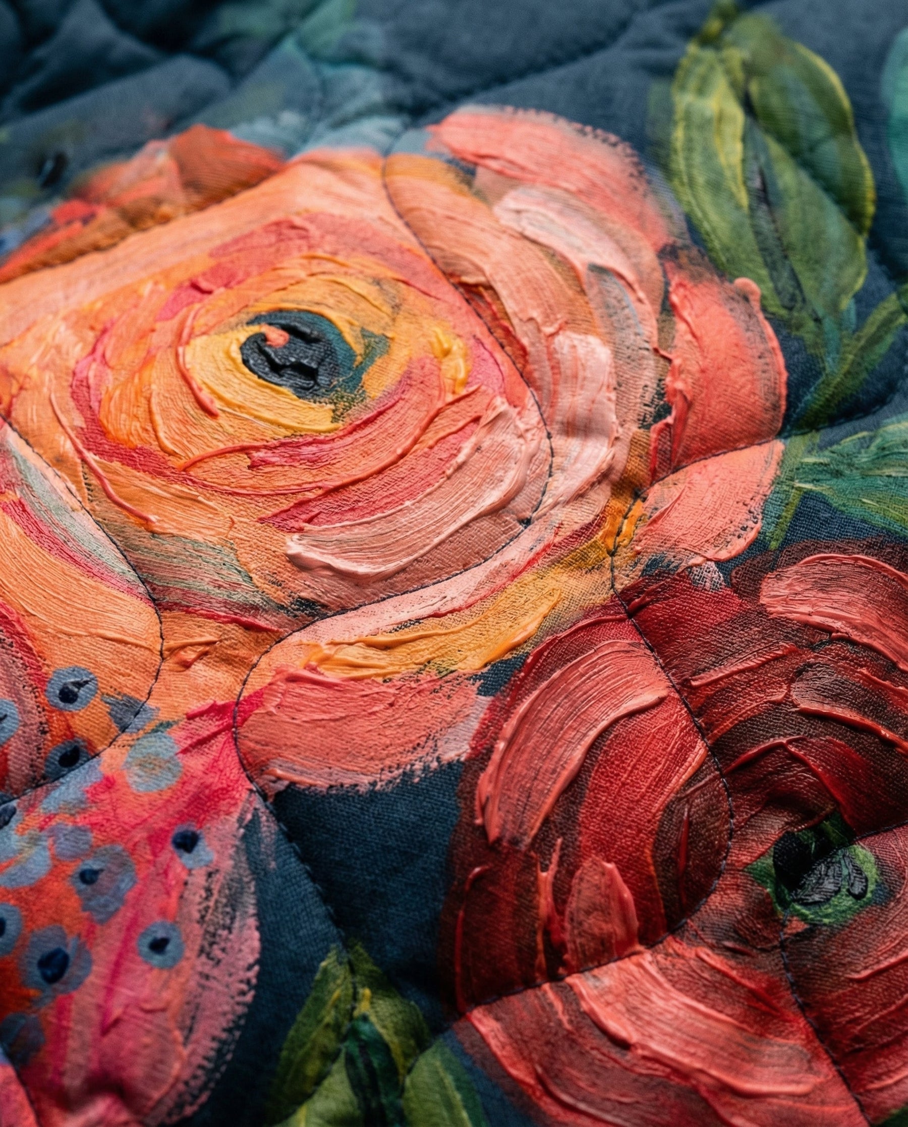 Amaya | Vintage Floral Quilted Jacket