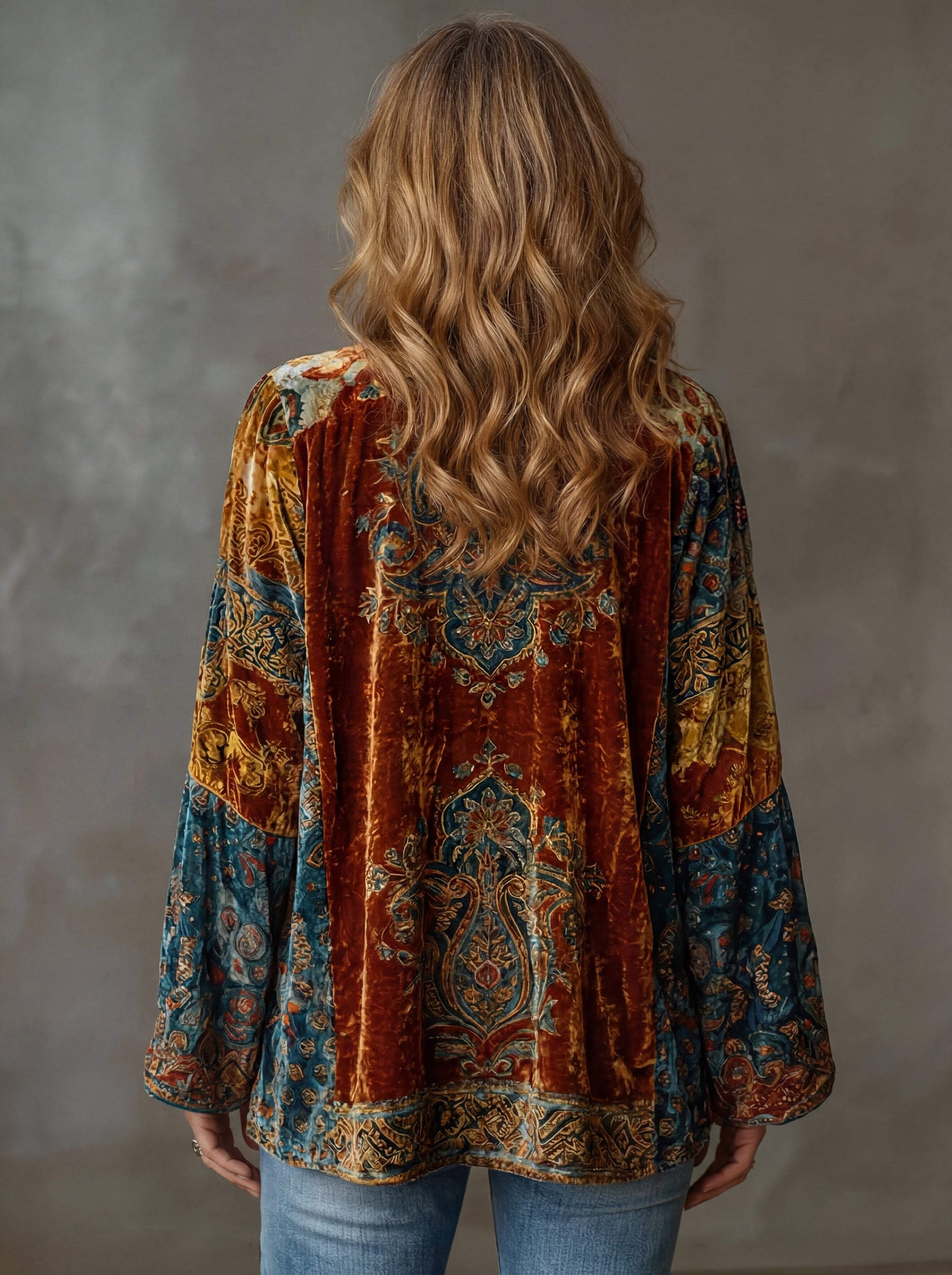 Darcy | Boho Embroidered Kimono Cardigan