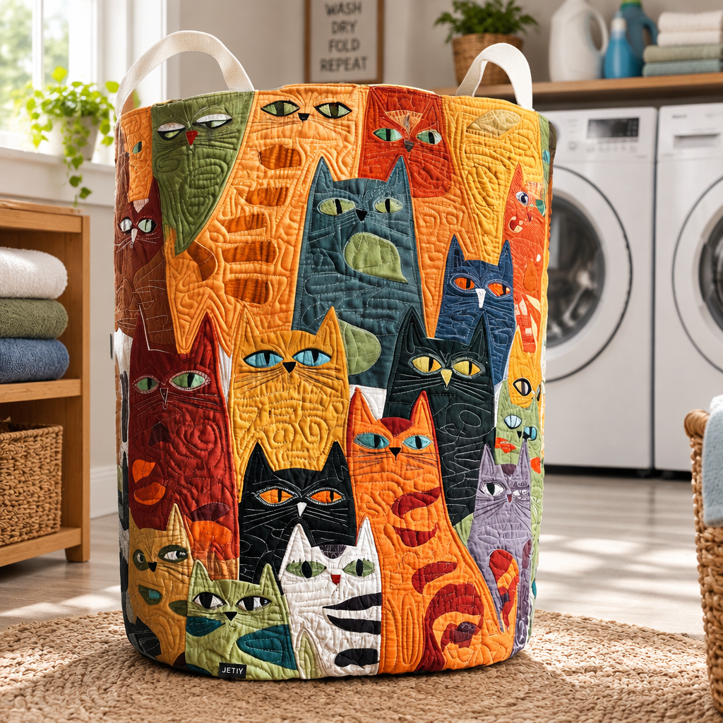WHISKERS | Purrfect Posse Laundry Basket