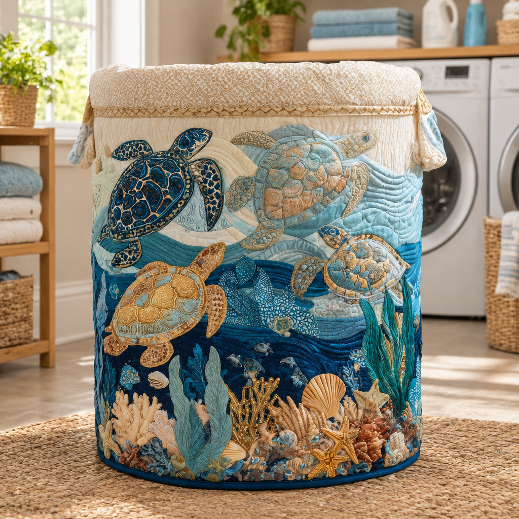 PEARL | Shell Shine Laundry Basket