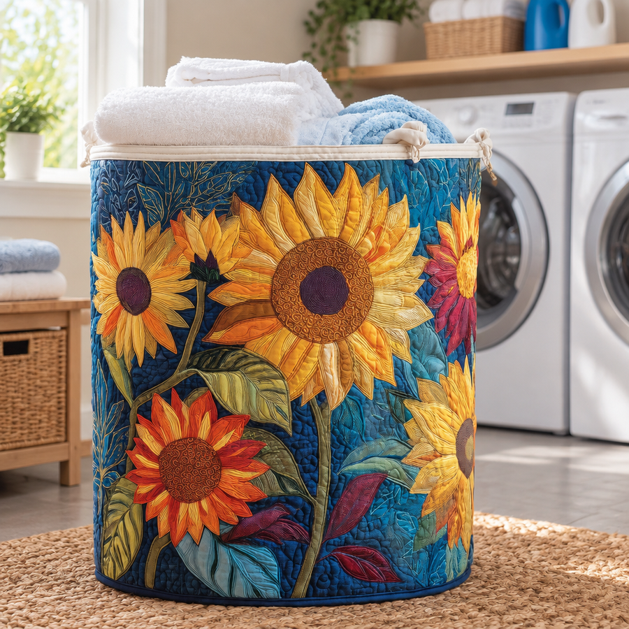 SUNNY | Sunshine Floral Laundry Basket