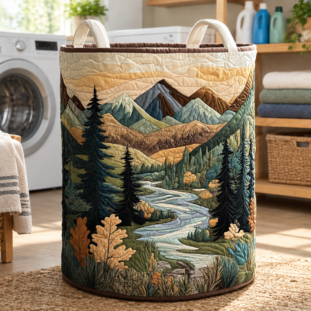 BROOK | Forest Stream Laundry Basket