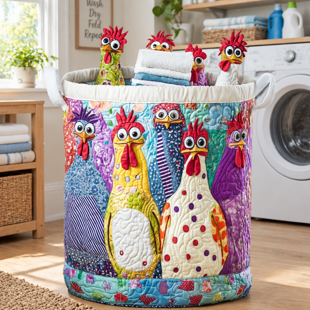 NAOMI | Cluck Couture Laundry Basket