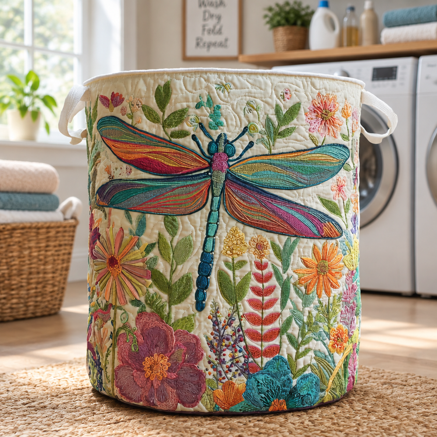 IRIS | Dragonfly Garden Laundry Basket