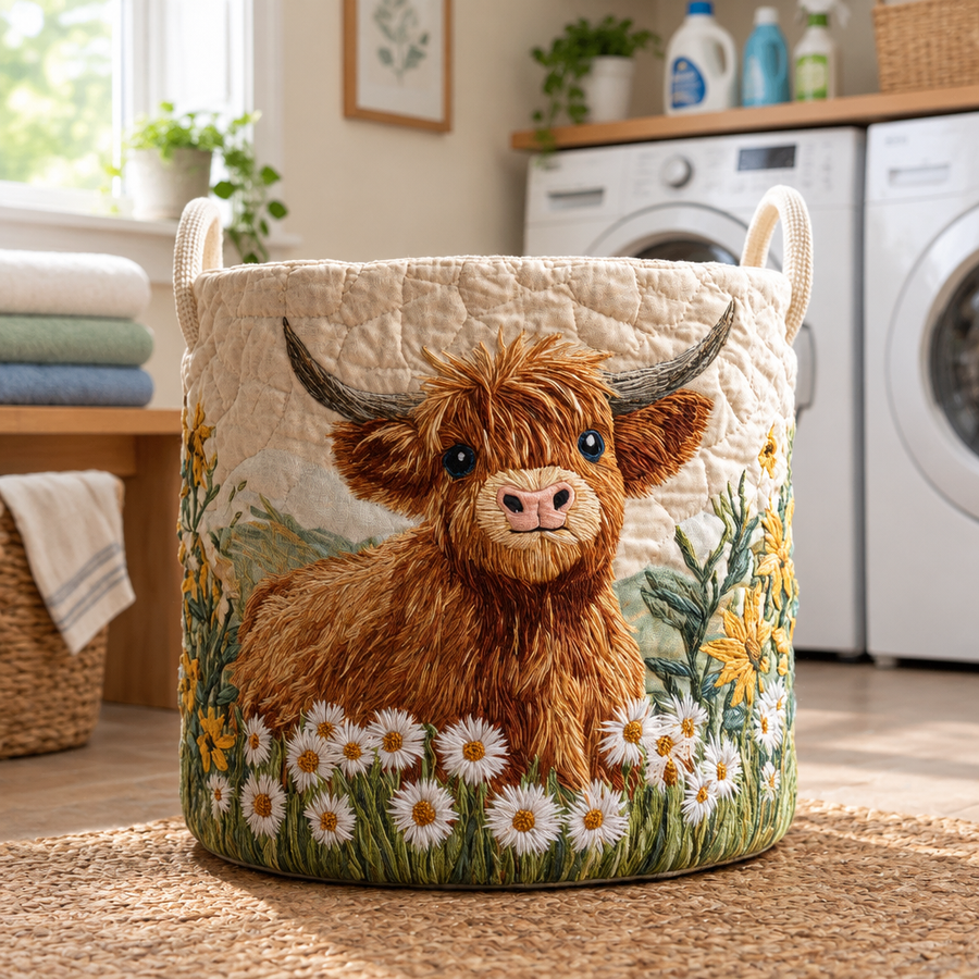 HEATHER | Highland Charm Laundry Basket