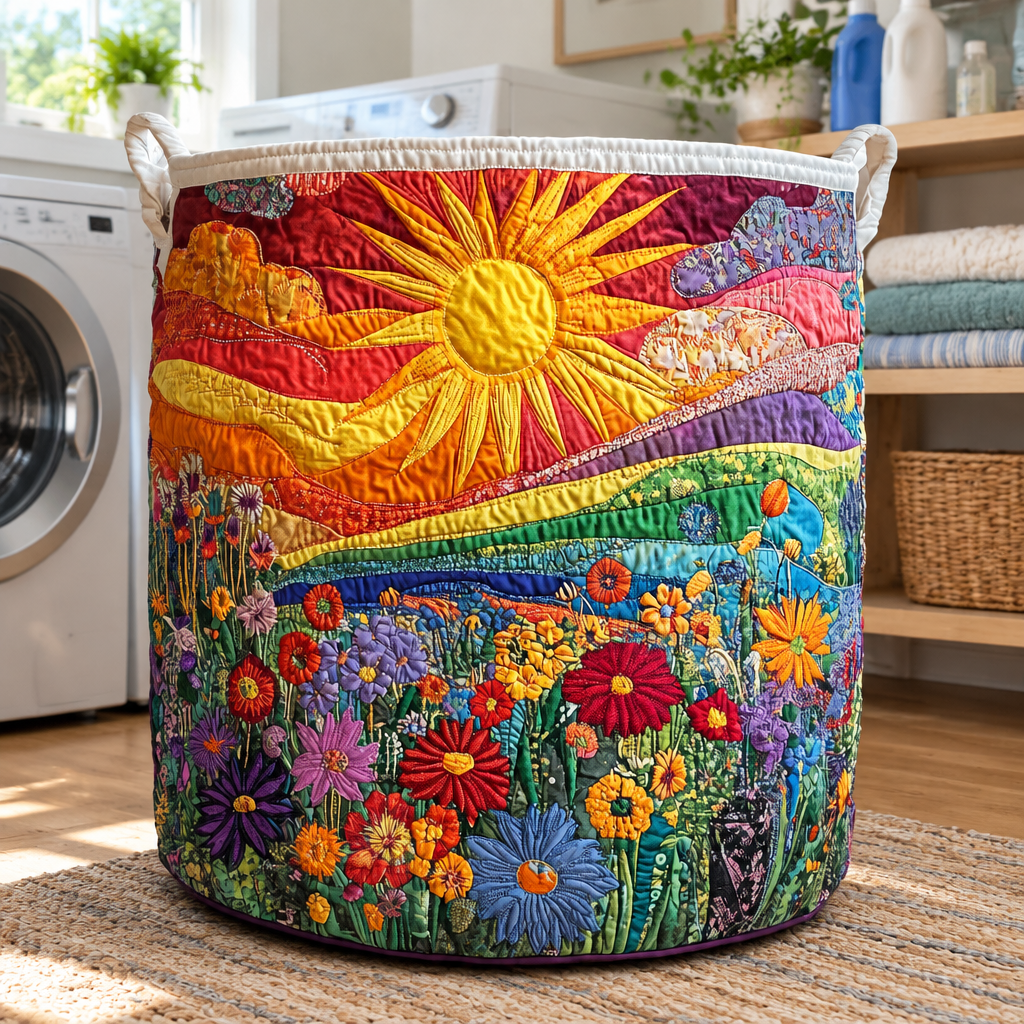 AMELIA | Sunlit Bliss Laundry Basket