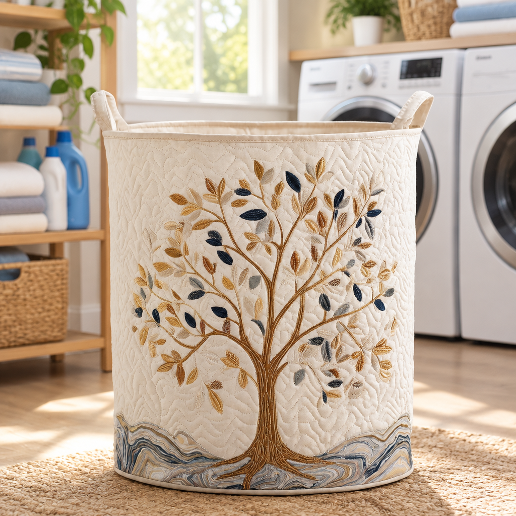 AURORA | Vital Bloom Laundry Basket