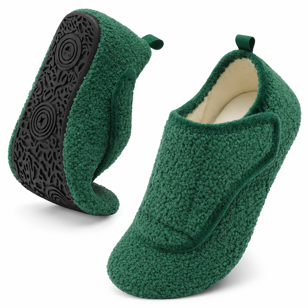 Bridget house slippers in Green