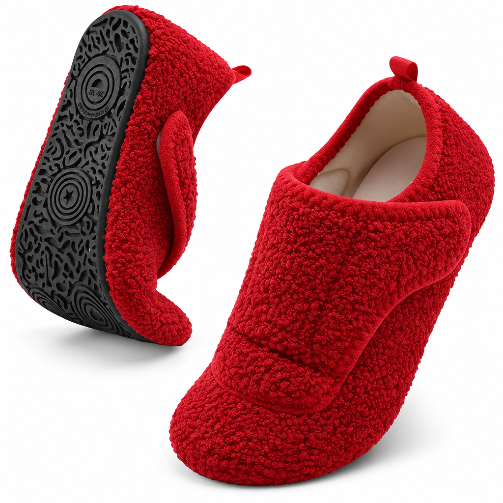 Bridget house slippers in Red