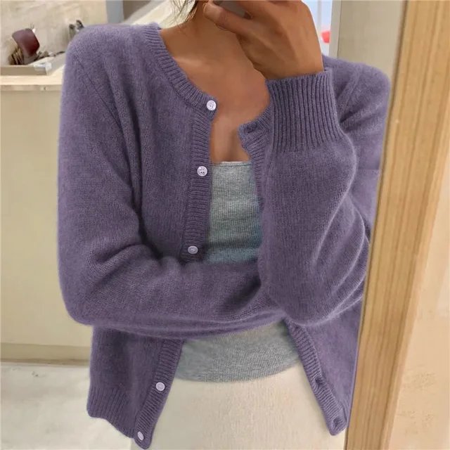 Addison | Women's Classic Knit Cardigan